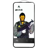 Захисне скло 5D Anti-static Matte (тех.пак) для Apple iPhone 16 Pro Max (6.9) - Чорний