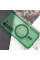 Чехол TPU Lyon frosted with MagSafe для Samsung Galaxy S23 - Green - фото