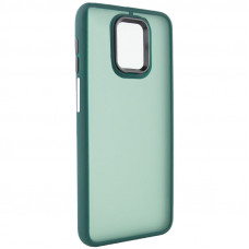 Чехол TPU+PC Lyon Frosted для Xiaomi Redmi Note 9s / Note 9 Pro / Note 9 Pro Max - Green