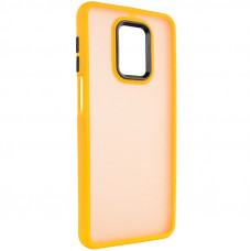 Чохол TPU+PC Lyon Frosted для Xiaomi Redmi Note 9s / Note 9 Pro / Note 9 Pro Max - Orange