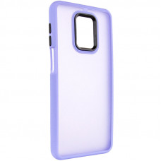 Чехол TPU+PC Lyon Frosted для Xiaomi Redmi Note 9s / Note 9 Pro / Note 9 Pro Max - Purple