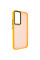 Чохол TPU+PC Lyon Frosted для Samsung Galaxy S20 FE - Orange - фото