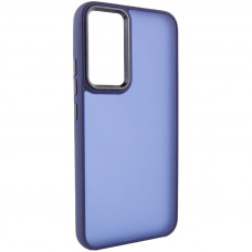 Чехол TPU+PC Lyon Frosted для Samsung Galaxy A32 4G - Navy Blue