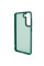 Чехол TPU+PC Lyon Frosted для Samsung Galaxy S21 FE - Green - фото