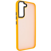 Чохол TPU+PC Lyon Frosted для Samsung Galaxy S21 FE - Orange