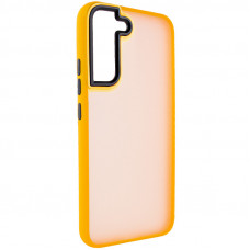 Чохол TPU+PC Lyon Frosted для Samsung Galaxy S21 FE - Orange