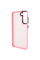 Чохол TPU+PC Lyon Frosted для Samsung Galaxy S21 FE - Pink - фото