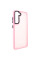 Чохол TPU+PC Lyon Frosted для Samsung Galaxy S21 FE - Pink - фото