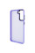 Чохол TPU+PC Lyon Frosted для Samsung Galaxy S21 FE - Purple - фото