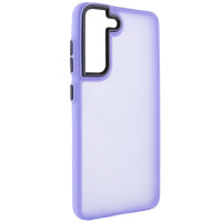 Чохол TPU+PC Lyon Frosted для Samsung Galaxy S21 FE - Purple