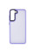 Чохол TPU+PC Lyon Frosted для Samsung Galaxy S21 FE - Purple - фото