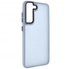 Чехол TPU+PC Lyon Frosted для Samsung Galaxy S22 - Sierra Blue