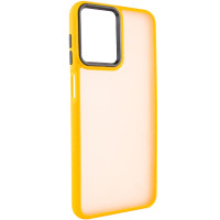 Чохол TPU+PC Lyon Frosted для Samsung Galaxy M33 5G - Orange