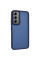 Чехол TPU+PC Lyon Frosted для Samsung Galaxy S23 - Navy Blue - фото