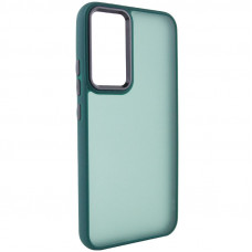 Чехол TPU+PC Lyon Frosted для Samsung Galaxy S23 Ultra - Green