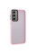 Чехол TPU+PC Lyon Frosted для Samsung Galaxy A24 4G - Pink - фото