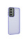 Чехол TPU+PC Lyon Frosted для Samsung Galaxy A24 4G - Purple - фото