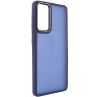 Чехол TPU+PC Lyon Frosted для Samsung Galaxy S23 FE - Navy Blue