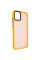 Чехол TPU+PC Lyon Frosted для Samsung Galaxy A05 - Orange - фото