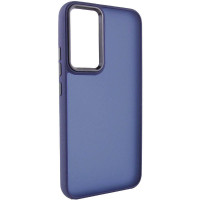 Чехол TPU+PC Lyon Frosted для Xiaomi Redmi Note 13 4G - Navy Blue