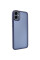 Чохол TPU+PC Lyon Frosted для Samsung Galaxy A06 - Navy Blue - фото