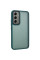 Чехол TPU+PC Lyon Frosted для Samsung Galaxy S25 / S24 - Green - фото