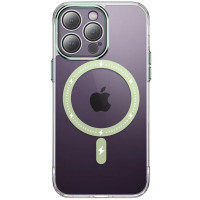 Чохол TPU+PC Colorful with MagSafe для Apple iPhone 13 Pro (6.1) - Green