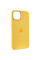 Чехол Silicone Case Metal Buttons (AA) для Apple iPhone 12 Pro / 12 (6.1) - Желтый / Sunglow - фото