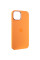 Чехол Silicone Case Metal Buttons (AA) для Apple iPhone 12 Pro / 12 (6.1) - Оранжевый / Marigold - фото