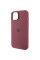 Чохол Silicone Case Metal Buttons (AA) для Apple iPhone 12 Pro Max (6.7) - Бордовий / Plum