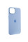 Чехол Silicone Case Metal Buttons (AA) для Apple iPhone 12 Pro Max (6.7) - Голубой / Blue Fog - фото