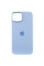 Чехол Silicone Case Metal Buttons (AA) для Apple iPhone 12 Pro Max (6.7) - Голубой / Blue Fog - фото