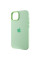 Чехол Silicone Case Metal Buttons (AA) для Apple iPhone 12 Pro Max (6.7) - Зеленый / Pistachio - фото