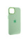 Чехол Silicone Case Metal Buttons (AA) для Apple iPhone 12 Pro Max (6.7) - Зеленый / Pistachio - фото