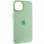 Чохол Silicone Case Metal Buttons (AA) для Apple iPhone 12 Pro Max (6.7) - Зелений / Pistachio