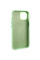 Чехол Silicone Case Metal Buttons (AA) для Apple iPhone 12 Pro Max (6.7) - Зеленый / Pistachio - фото