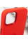 Чохол Silicone Case Metal Buttons (AA) для Apple iPhone 12 Pro Max (6.7) - Червоний / Red - фото