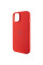 Чохол Silicone Case Metal Buttons (AA) для Apple iPhone 12 Pro Max (6.7) - Червоний / Red - фото