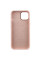 Чехол Silicone Case Metal Buttons (AA) для Apple iPhone 12 Pro Max (6.7) - Розовый / Chalk Pink - фото