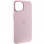 Чехол Silicone Case Metal Buttons (AA) для Apple iPhone 12 Pro Max (6.7) - Розовый / Chalk Pink