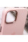 Чехол Silicone Case Metal Buttons (AA) для Apple iPhone 12 Pro Max (6.7) - Розовый / Chalk Pink - фото