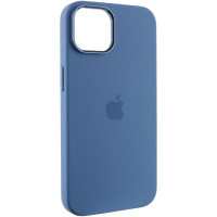 Чехол Silicone Case Metal Buttons (AA) для Apple iPhone 12 Pro Max (6.7) - Синий / Blue Jay