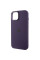 Чехол Silicone Case Metal Buttons (AA) для Apple iPhone 12 Pro Max (6.7) - Фиолетовый / Elderberry - фото