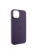 Чехол Silicone Case Metal Buttons (AA) для Apple iPhone 12 Pro Max (6.7) - Фиолетовый / Elderberry - фото