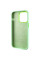 Чехол Silicone Case Metal Buttons (AA) для Apple iPhone 13 Pro Max (6.7) - Зеленый / Pistachio - фото