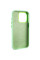 Чехол Silicone Case Metal Buttons (AA) для Apple iPhone 13 Pro Max (6.7) - Зеленый / Pistachio - фото