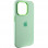 Чохол Silicone Case Metal Buttons (AA) для Apple iPhone 13 Pro Max (6.7) - Зелений / Pistachio