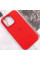 Чехол Silicone Case Metal Buttons (AA) для Apple iPhone 13 Pro Max (6.7) - Красный / Red - фото