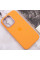 Чехол Silicone Case Metal Buttons (AA) для Apple iPhone 13 Pro Max (6.7) - Оранжевый / Marigold - фото