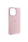 Чехол Silicone Case Metal Buttons (AA) для Apple iPhone 13 Pro Max (6.7) - Розовый / Chalk Pink - фото